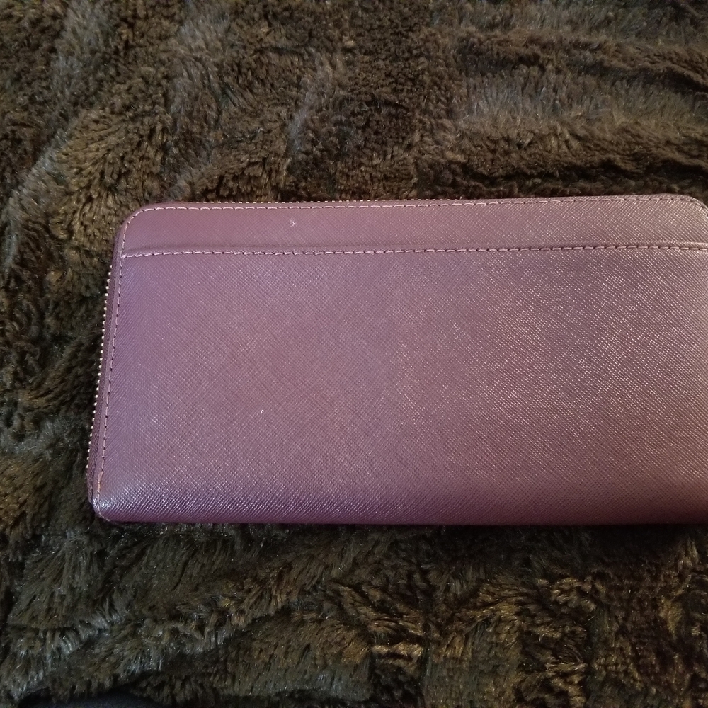 EUC Kate Spade Burgundy Leather Wallet - Picture 4 of 9
